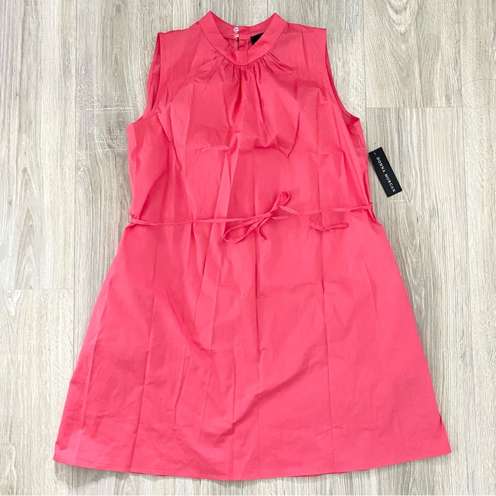 Donna Morgan Coral Cotton Dress Sz 4